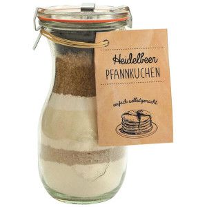 Backmischung für Heidelbeer Pfannkuchen